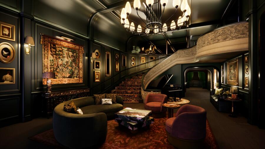 The Hand & The Eye rendering